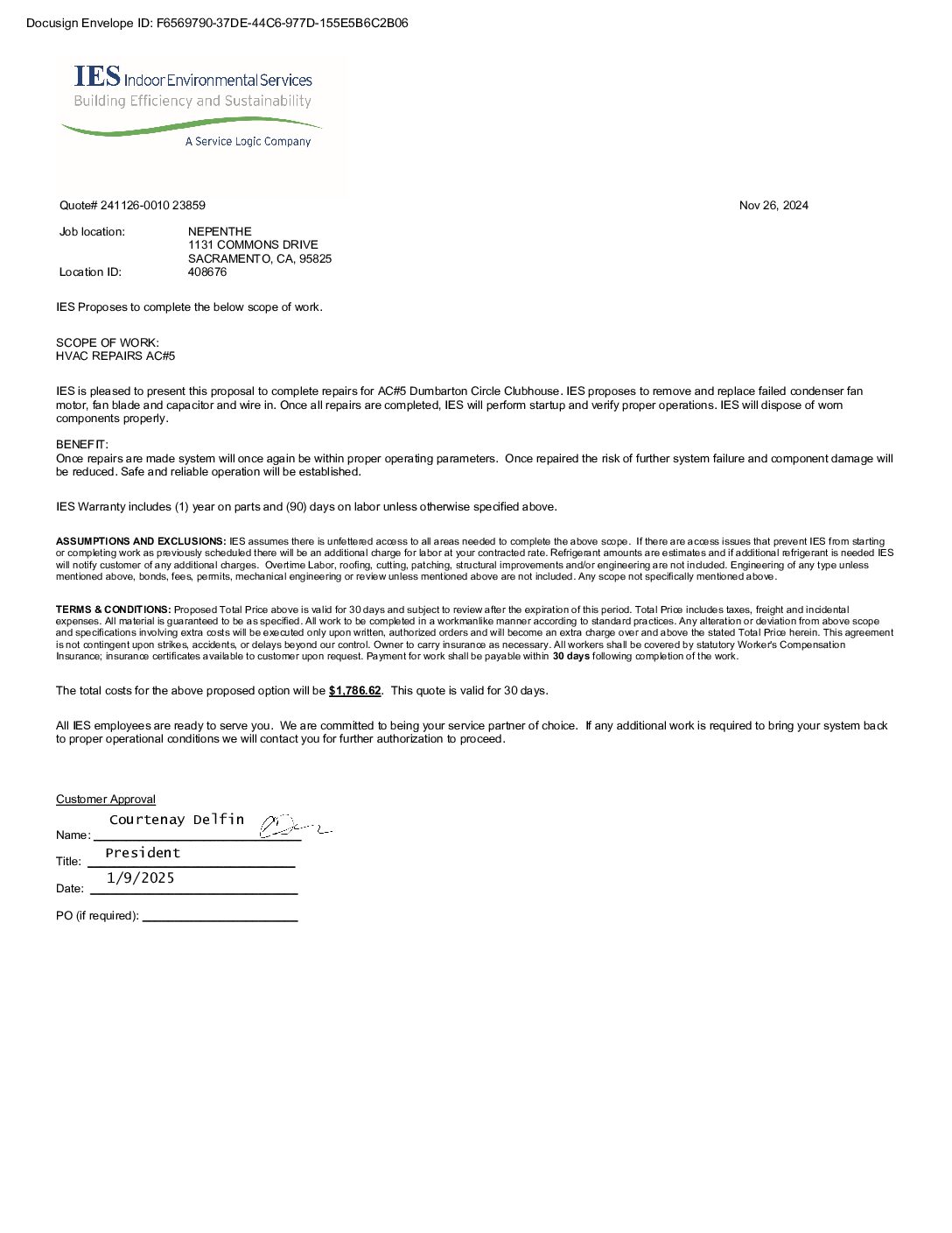 Indoor Environmental  – Dunbarton HVAC Repairs