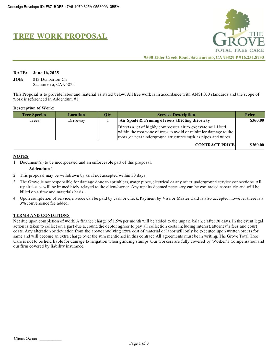 Grove Total Tree Care – 812 Dunbarton